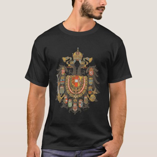 T-shirt Héraldique impériale autrichienne (Devant)
