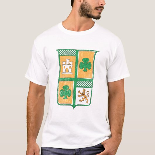 T-shirt Héraldique irlandaise (Devant)