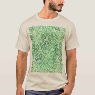 T-shirt Heraldry Avec Couronne Et Fleurs