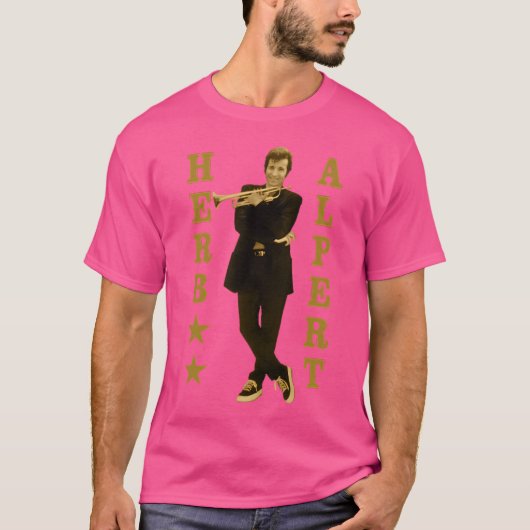 T-shirt Herb Alpert (Devant)