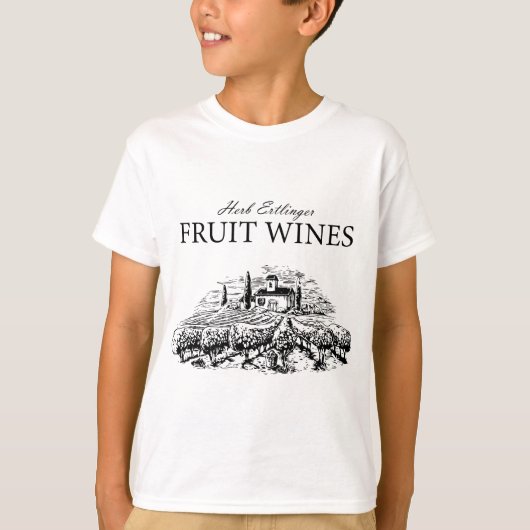 T-shirt Herb-ertlinger-fruit-vins-schitts-creek- (Devant)