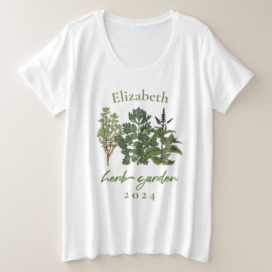 T-shirt Herb Garden (Design devant)