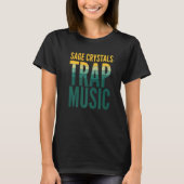 T-shirt Herbal Chakras And Healing Or Sage Crystals And Tr (Devant)