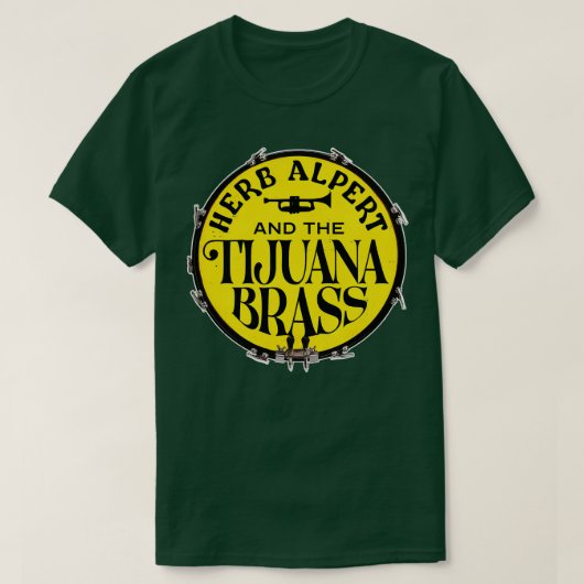 T-shirt Herbe Alperts et laiton de Tijuana (Design devant)