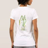 T-shirt Herbe douce botanique (Dos)