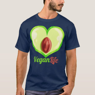 T-shirt Herbe en forme de coeur Végétale Vie Végétale Végé