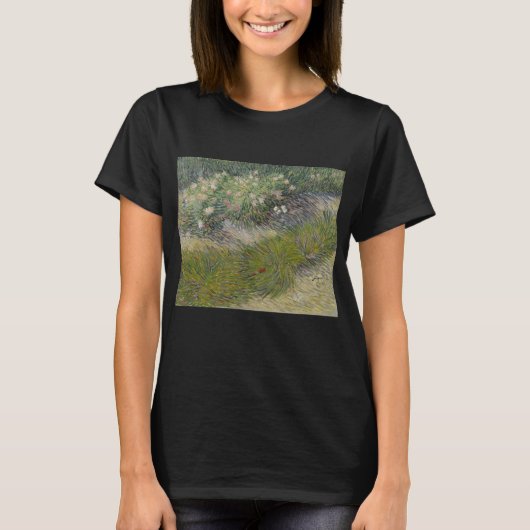 T-shirt Herbe et papillons de Vincent van Gogh (Devant)