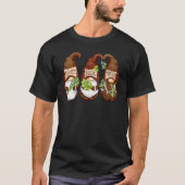 T-shirt Herbe Gnome Ciboulette Basil Cuisine persil Gnomes (Devant)