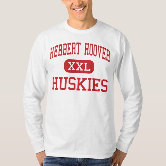T-shirt Herbert Hoover - costauds - aîné - Clendenin (Devant)