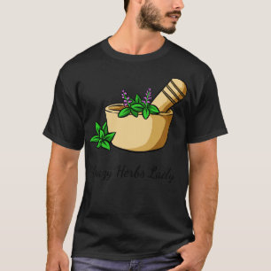 T-shirt Herbes Crazy Herbes Lady 2