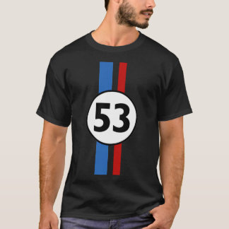 T-shirt Herbie 53 Racing Car 1963 Circle Logo 2