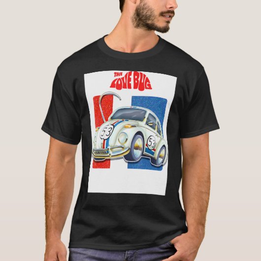 T-shirt Herbies Tee Love Bug (Devant)