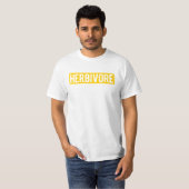 T-shirt Herbivore (Devant entier)