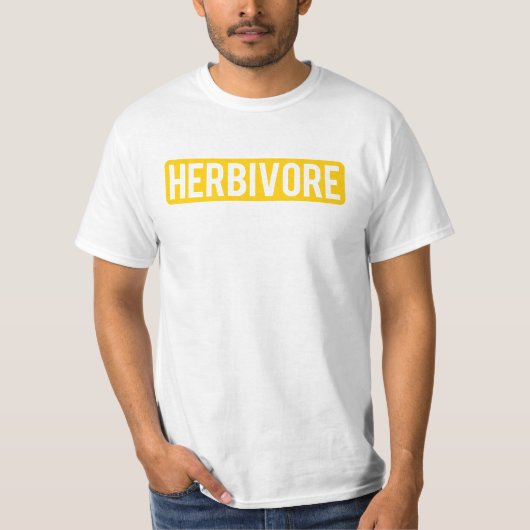 T-shirt Herbivore (Devant)