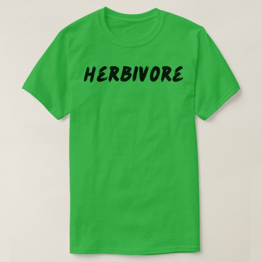 T-shirt Herbivore 27 (Design devant)