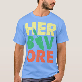 T-shirt Herbivore Légumes végétarien Végétarien Veganisme