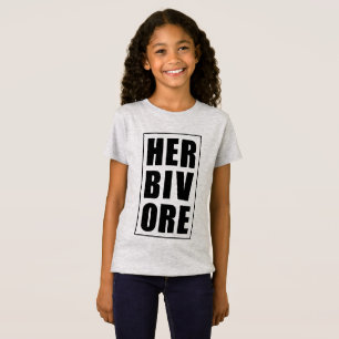 T-Shirt Herbivore mangeur Plante