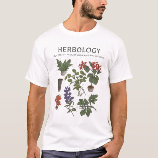 T-shirt HERBOLOGIE PLANTES Jardinage Plante Louveur botani