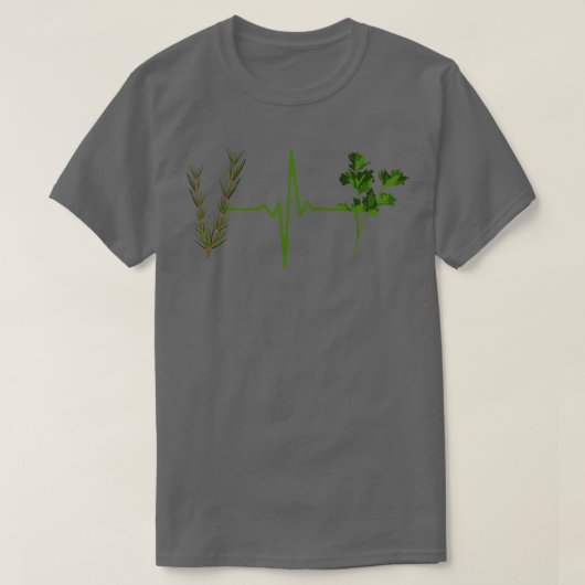 T-shirt Herbs Garden Heartbeat (Design devant)