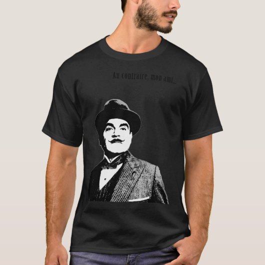 T-shirt Hercule Poirot (Devant)