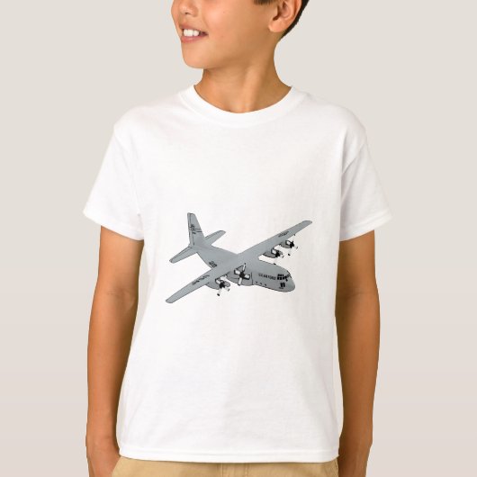 T-shirt Hercules Lockheed C-130 (Devant)