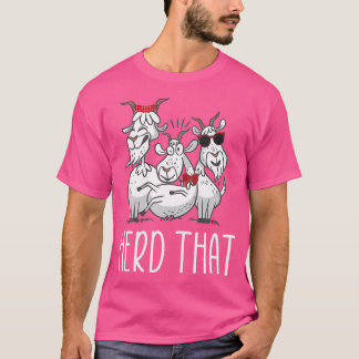 T-shirt Herd That Girls' Goat