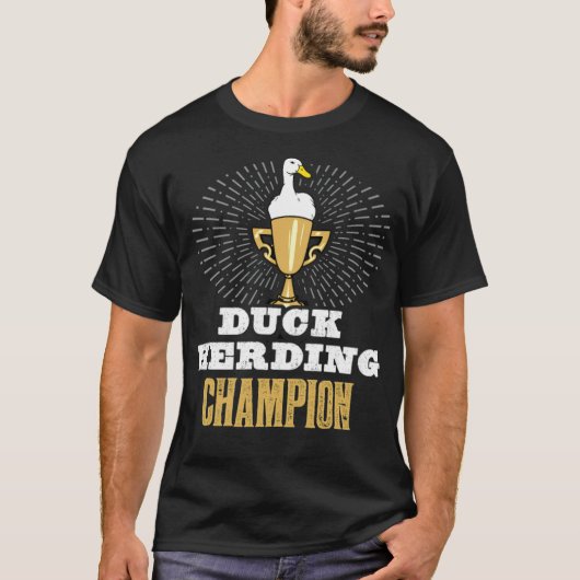 T-shirt Herding Champion Trophy (Devant)
