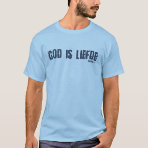 T-shirt heren Christelijk - Dieu est vivant.