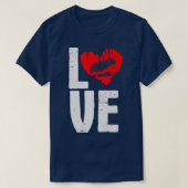 T-shirt Hérisson Amour Automne Animal Hérisson Forêt (Design devant)