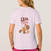 T-shirt Hérisson automne (Dos)