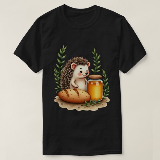 T-shirt Hérisson aux herbes (Design devant)