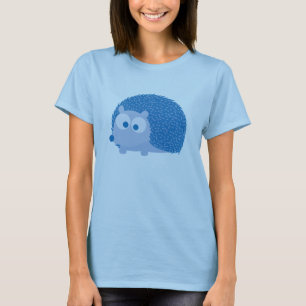 T-shirt Hérisson bleu
