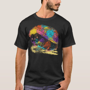 T-shirt Hérisson coloré