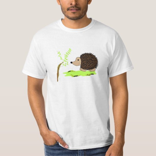 T-shirt Hérisson de dessin animé (Devant)