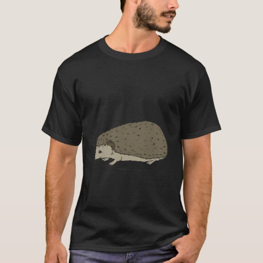 T-shirt Hérisson de hérisson mignon (Devant)