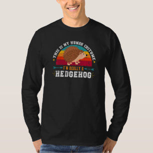 T-shirt Hérisson Dire un animal mignon Hérisson Vintage
