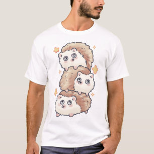 T-shirt Hérisson enchantez � joli art animal