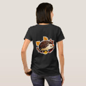 T-shirt Hérisson Forêt Vie Douillette (Dos entier)