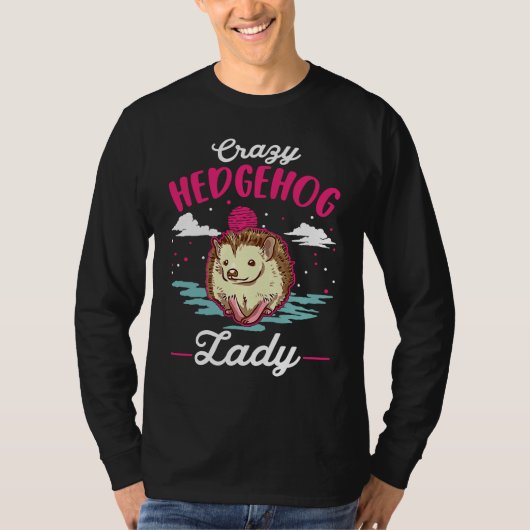 T-shirt Hérisson fou dame Femme Hérisson Hérisson (Devant)