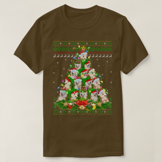 T-shirt Hérisson Hérisson Hérisson Xmas Hérisson Hérisson  (Design devant)