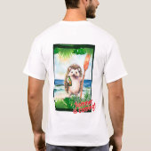 T-shirt Hérisson "L'été arrive !" (Dos)