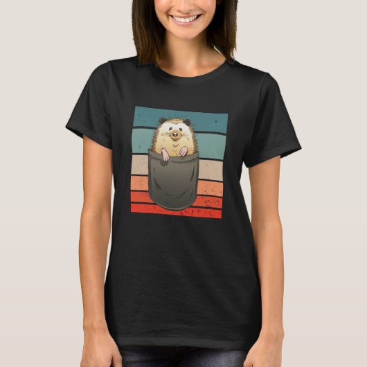 T-shirt Hérisson mignon (Devant)