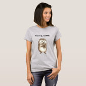 T-shirt Hérisson Mignon & Câlin (Devant entier)