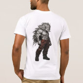 T-shirt Hérisson musclé 🦔 pour un look trendance (Dos)