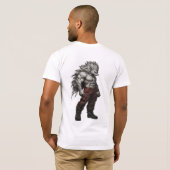 T-shirt Hérisson musclé 🦔 pour un look trendance (Dos entier)