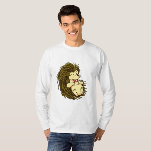 T-shirt Hérisson riant (Devant entier)