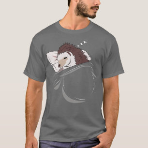 T-shirt Hérisson Sleeping Animal Nap Nap Stwood