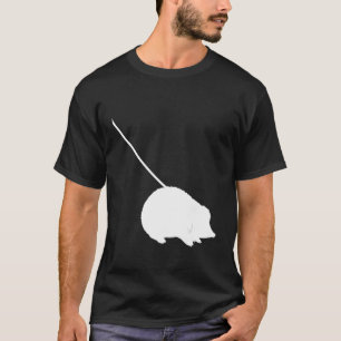 T-shirt Hérisson sur un animal familier de poitrine