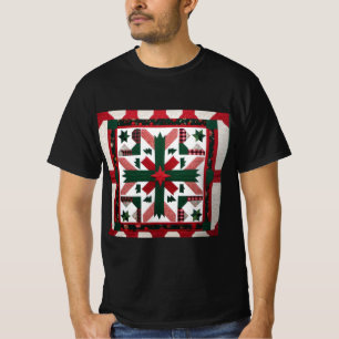 T-shirt Héristmas Arbre Quilting & Machine à coudre Lover