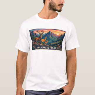 T-shirt Héritage de cerf